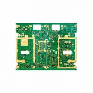 Communication electronics and base station PCB with gold finger