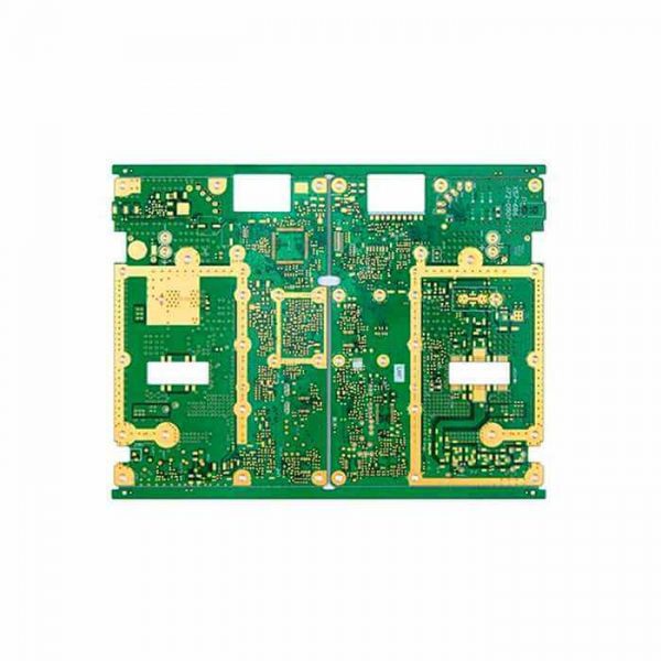 Communication electronics and base station PCB with gold finger