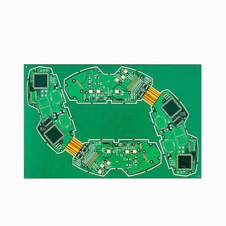 10 layer rigid flex PCB prototype by XPCB