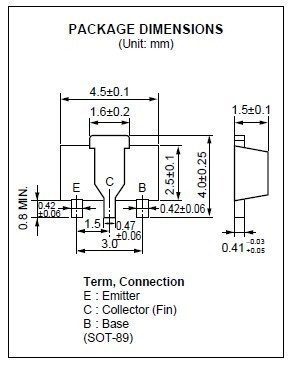 packaging size Specification For The Size Of The Packaging Pad For SMT Components In PCB